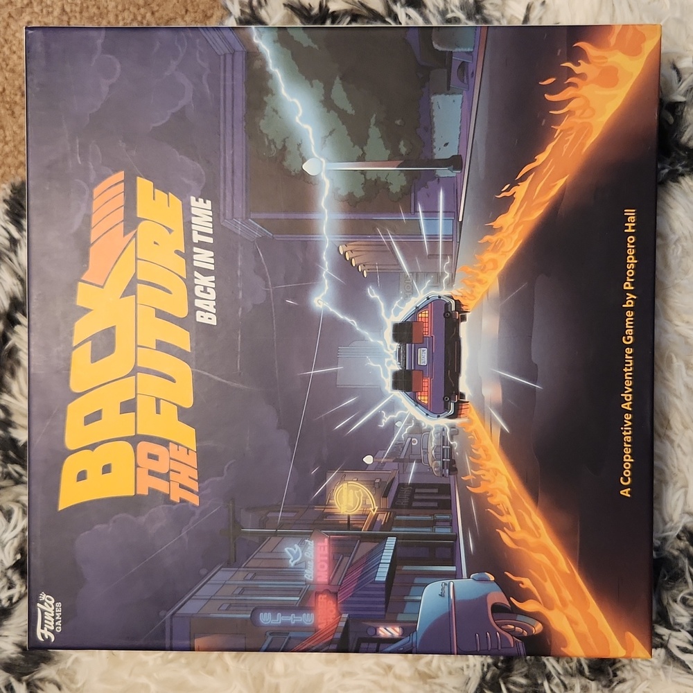 Back to the Future Back in Time Boardgame New